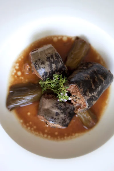 Lamprey dish — Stock Photo, Image