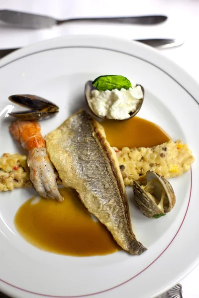 Fischgericht — Stockfoto