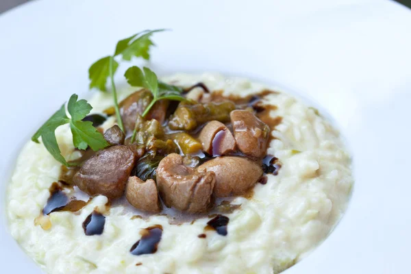 Kidneys and risotto — Stock Image Kidneys and risotto Stock Image