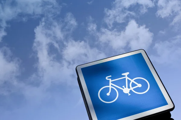 Bike sign — Stock Photo, Image