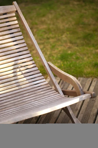 Deck chair — Stock Photo, Image