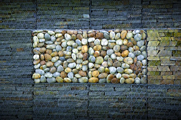 Slate and pebbles — Stock Photo, Image