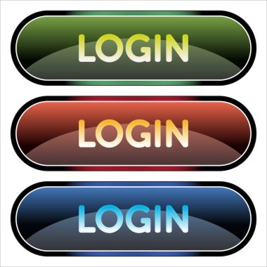 Web sitesi için üç düğme