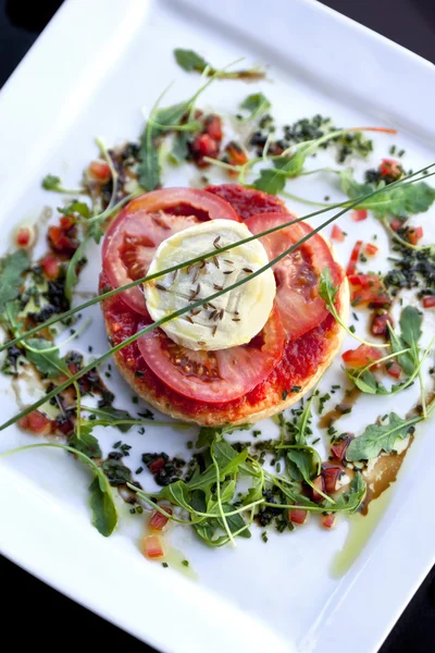 Tomato and cheese — Stock Photo, Image