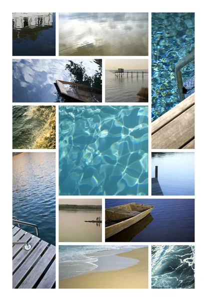 Agua, océano y ríos — Foto de Stock