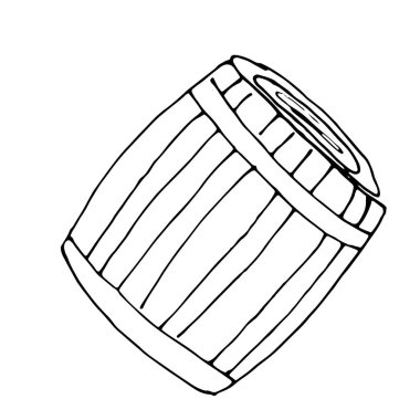 Korsan gemisi. Vektör çizimi. Çocuk tatilleri için bir set. Kumaşa baskı yap. Kelime.