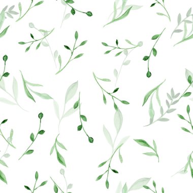 Çiçekler ve yapraklarla kusursuz desen. Elle çizilmiş. Duvar kağıdı ya da kumaş için çiçek deseni. Çiçekler ve yapraklar. Doku arkaplanı.