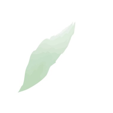 El çizimi vektör çizimi yaprakları. Yaz koleksiyonu için logo tasarımı öğesi. Kartpostal ve davetiye tasarımı için elementler.