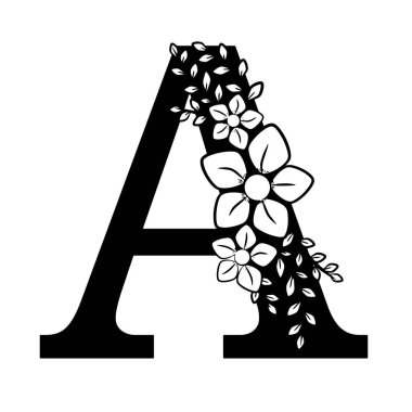 Vektör harfler. Alfabe. Dekorasyon için bir süs. Tebrik için bir unsur. Tişört basmak için resim. Bir festival çizimi..