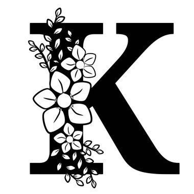 Vektör mektubu. Alfabe. Dekorasyon için bir süs. Tebrik için bir unsur. Tişört basmak için resim. Bir festival çizimi..