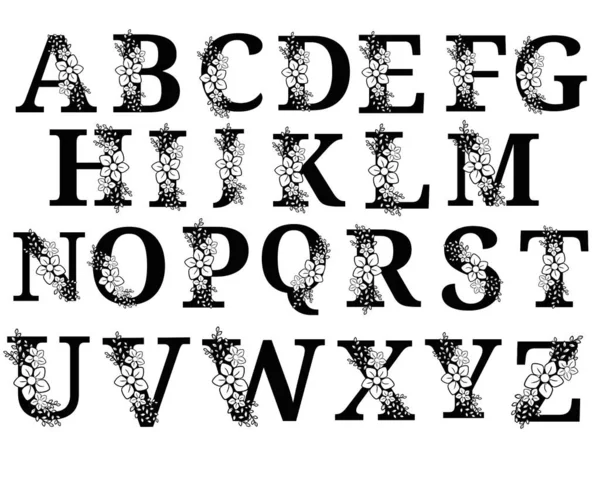 Vektör harfler. Alfabe. Dekorasyon için bir süs. Tebrik için bir unsur. Tişört basmak için resim. Bir festival çizimi..