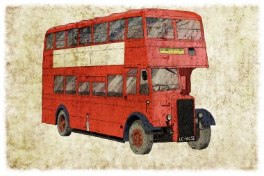 London bus clipart