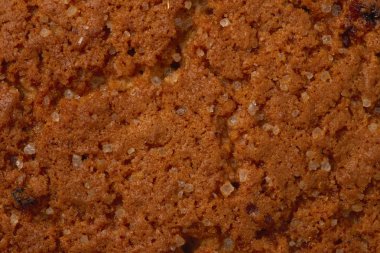 Yulaf ezmesi çip çerez makro doku arka plan