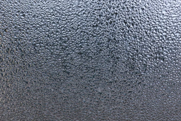 Droplets on the window macro texture — Stock Photo, Image