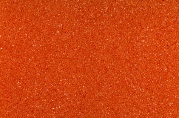 Orange spongy macro background — Stock Photo, Image