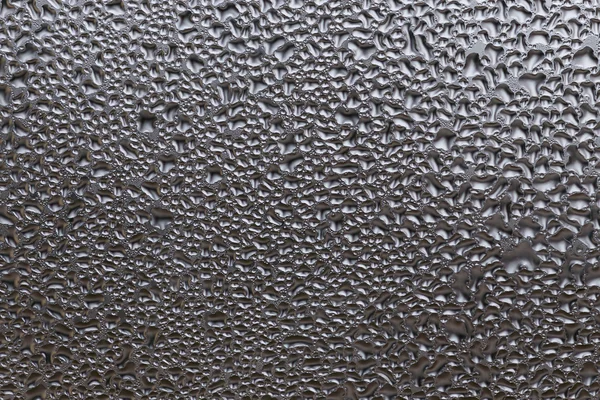 Droplets on the window macro texture — Stock Photo, Image