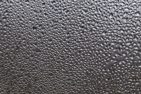 Gotas en la macro textura de la ventana — Foto de Stock