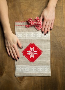 Örme el yapımı Hediyelik çanta