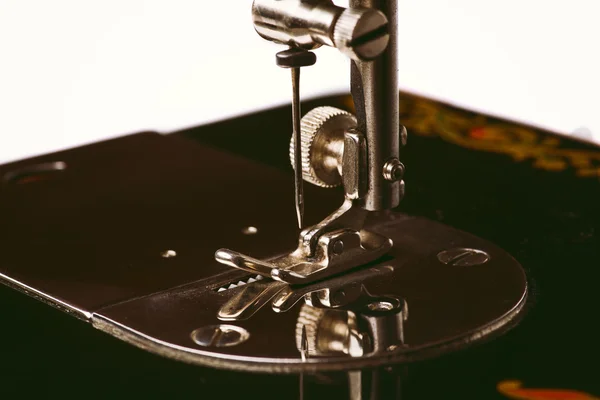 Retro dikiş makinesi parçaları — Stok fotoğraf