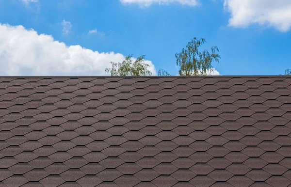 Tejas textura del azulejo techo — Foto de Stock