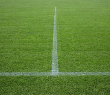 Futbol sahası parçası