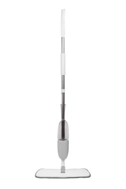 Mikrofiber sprey paspas. Su tankı olan modern zemin paspası. Sprey mikrofiber yer paspası.