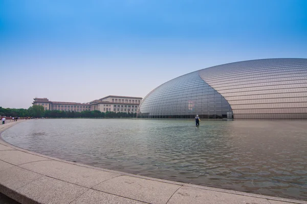 Centro nacional de artes cênicas em Pequim — Fotografia de Stock