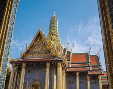 Wat Phra Kaew (Grand Palace) Tayland.