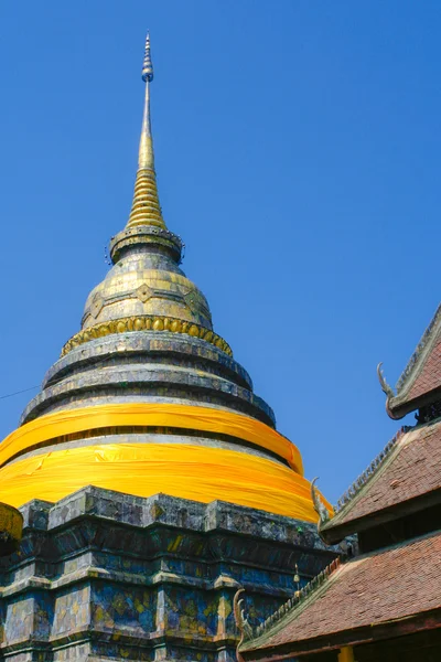 Pratart Lampangluang Temple, Tailândia — Fotografia de Stock