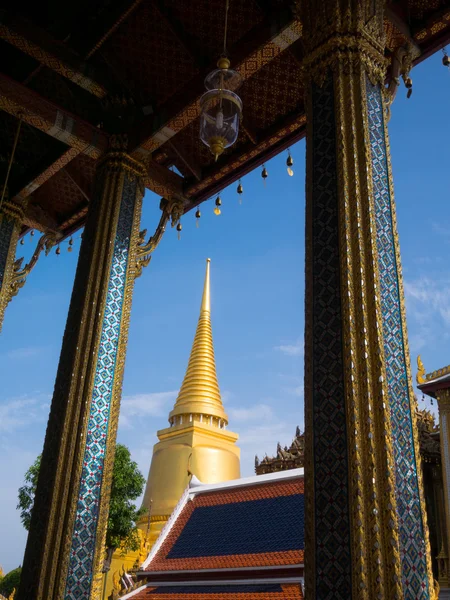 Wat Phra Kaew (de Grand Palace) van Thailand. — Stockfoto