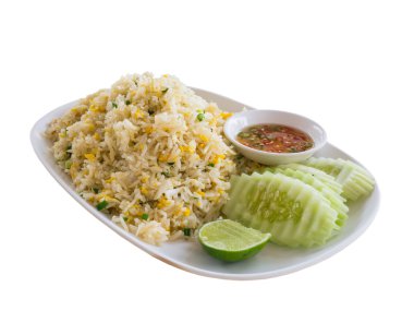 Khao phat pu, Fried rice ile Yengeç (ile kırpma yolu)