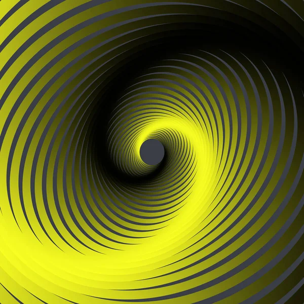 Vektör renkli spiral. Çarpık soyut kablo çizimi tüneli. Renkli Vektör illüstrasyonu