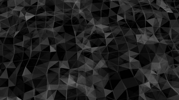 Белый Серый Многоугольный Геометрический Фон Текстура Треугольника Соединение Точек Прямых — стоковое фото