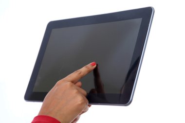 El işaret ile tablet