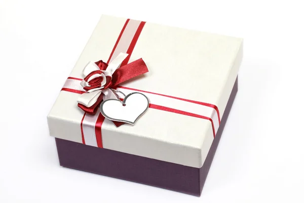 Confezione regalo isolata — Foto Stock