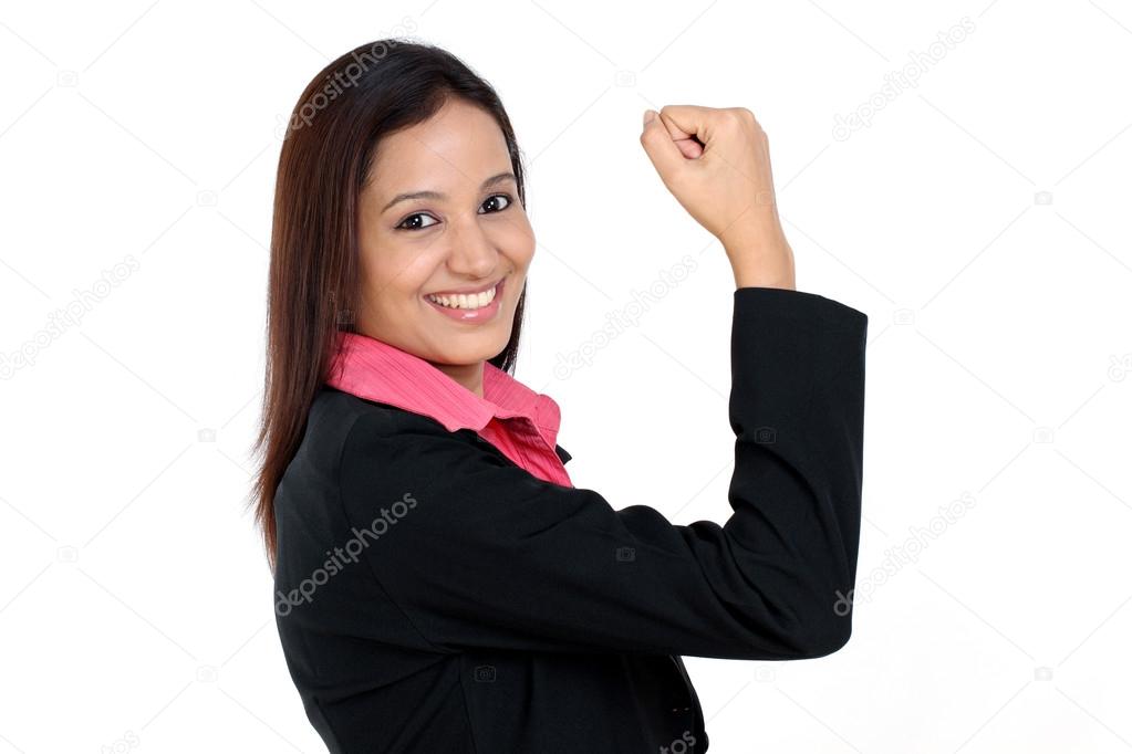 Successful Indian business woman