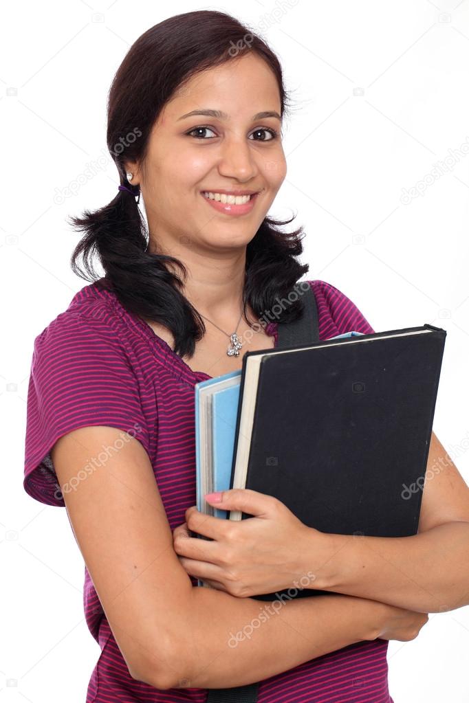Young female student