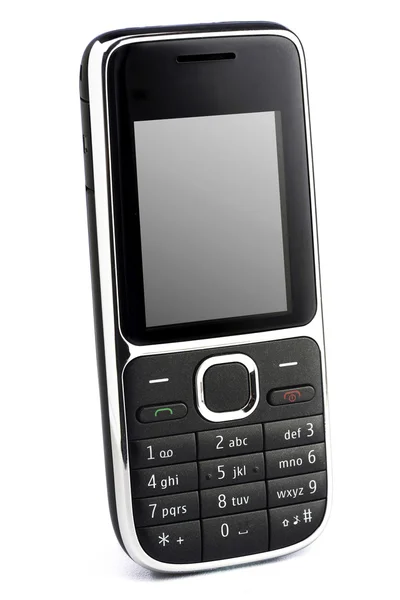 Beyaz cep telefonu — Stok fotoğraf
