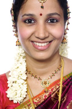 Closeup tradtional genç kadın