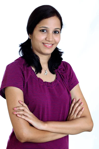 Sonriente joven india mujer —  Fotos de Stock