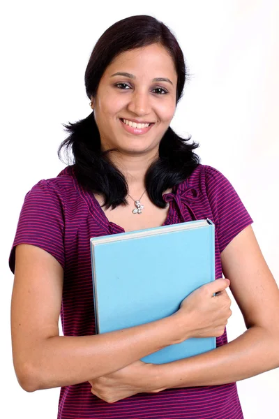 Happy female student — Stock Photo, Image