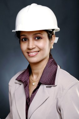 genç kadın mimar