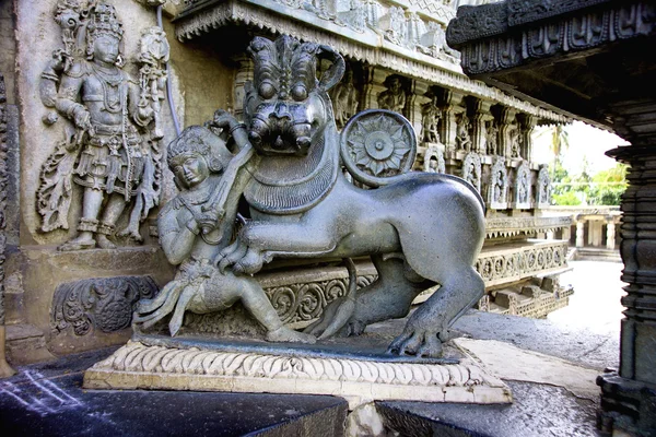 Ο ναός Chennakeshava, Ινδία — Φωτογραφία Αρχείου