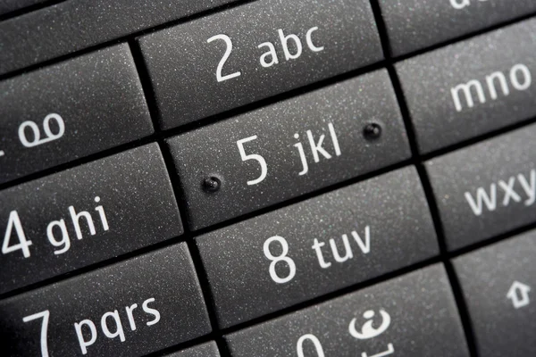 Teclado do celular — Fotografia de Stock