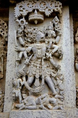 Hoysaleshvara Tapınağı, Halebid, Hindistan 