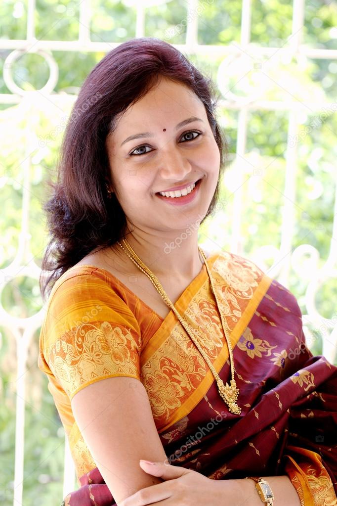 Young traditional Indian woman