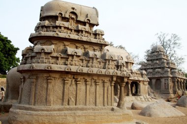 Mammallapuram Pancharatha tapınaklar