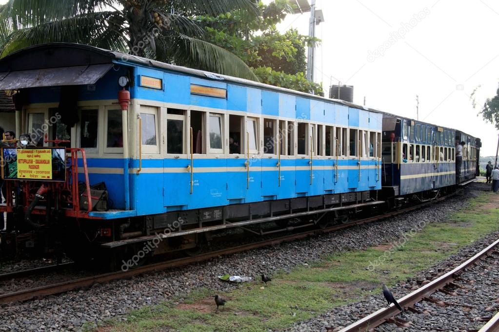 vintage steam engine locomotive train, Nilgiri Mountain Railway Ooty India