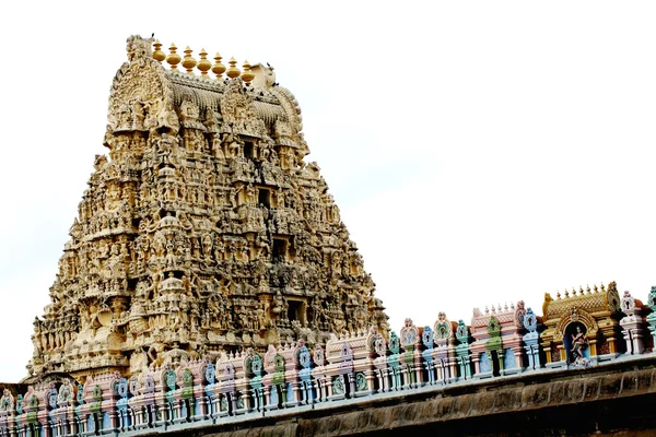 Gopuram of Ekambareswarar. Kanchipuram, Tamil Nadu, India — Stock Photo, Image