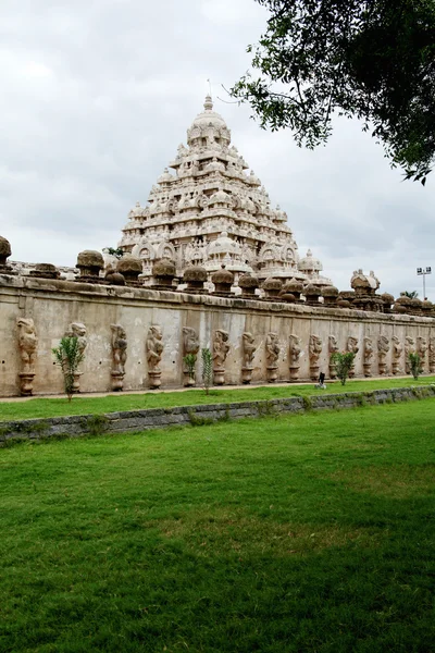 Храм kailasanathar у Канчіпурам — стокове фото